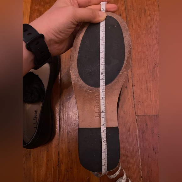 LL Bean ladies black flats shoes size 6.5 - Picture 8 of 8